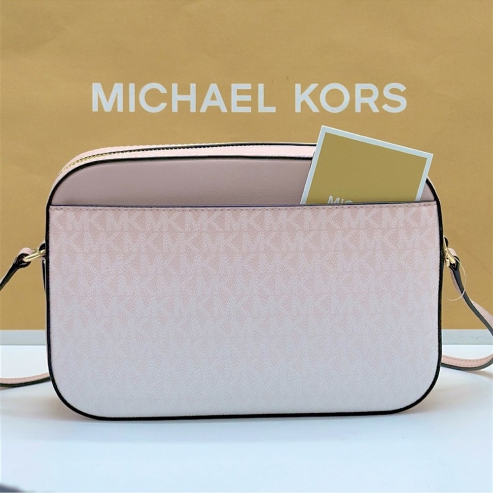 Michael Kors Jet Set Lg East West Ombré Signature Logo Crossbody Bag
Powder Bls - Picture 4 of 16